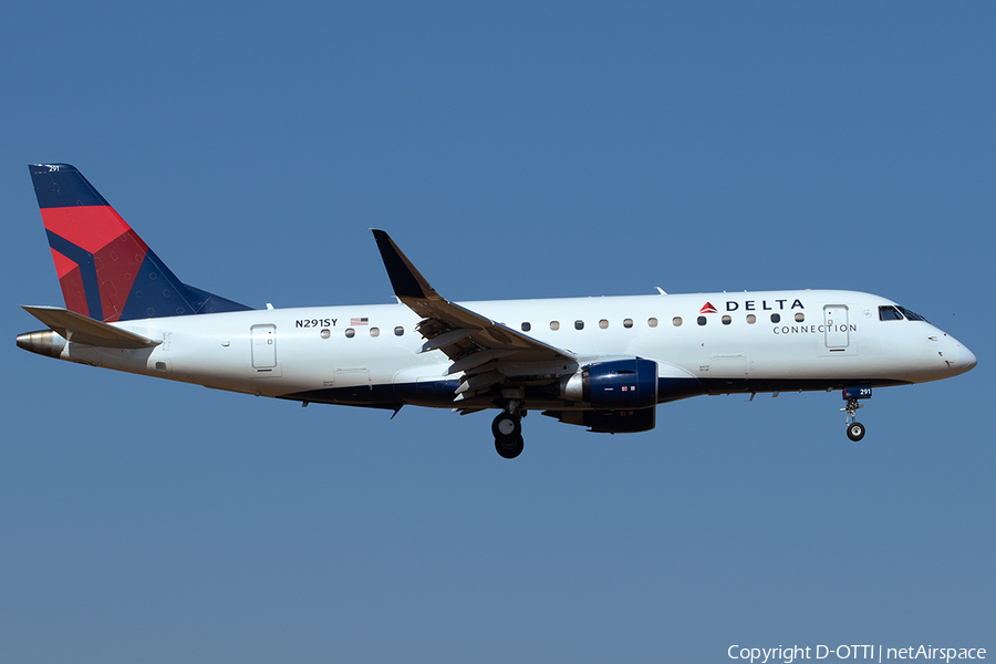 Delta Connection (SkyWest Airlines) Embraer ERJ-175LL (ERJ-170-200LL) (N291SY) | Photo 522501