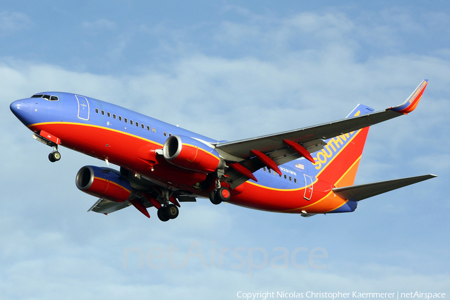 Southwest Airlines Boeing 737-7H4 (N291WN) | Photo 127066