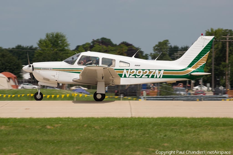 (Private) Piper PA-28R-201 Cherokee Arrow III (N2927M) | Photo 181607