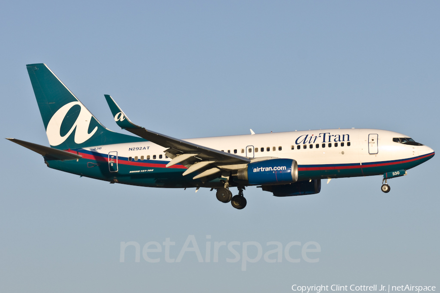 AirTran Airways Boeing 737-7BD (N292AT) | Photo 40567