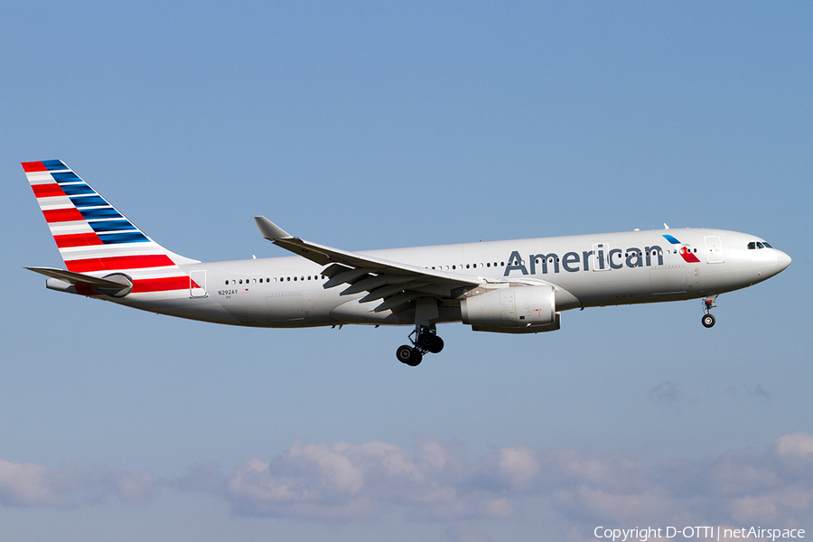 American Airlines Airbus A330-243 (N292AY) | Photo 489747