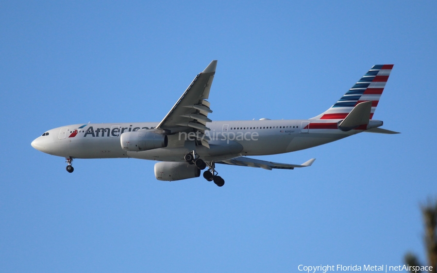 American Airlines Airbus A330-243 (N292AY) | Photo 610532