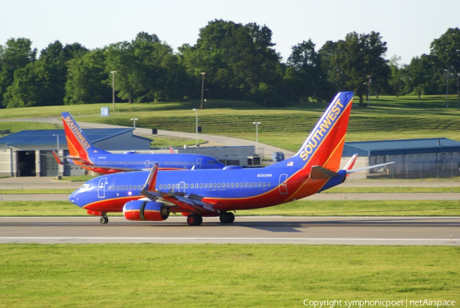 Southwest Airlines Boeing 737-7H4 (N292WN) | Photo 328273