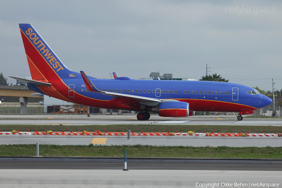Southwest Airlines Boeing 737-7H4 (N293WN) | Photo 53910