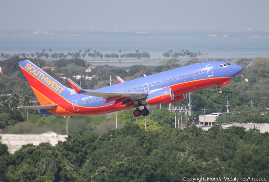 Southwest Airlines Boeing 737-7H4 (N294WN) | Photo 300244