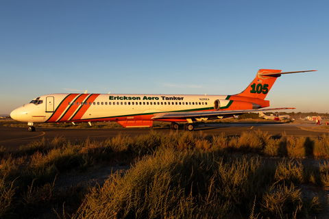 Erickson Aero Tanker McDonnell Douglas MD-87 (N295EA) at  General Wm J Fox Airfield, United States