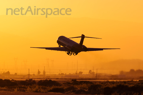Erickson Aero Tanker McDonnell Douglas MD-87 (N295EA) at  General Wm J Fox Airfield, United States