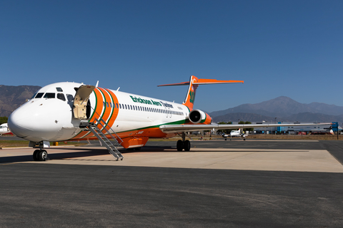 Erickson Aero Tanker McDonnell Douglas MD-87 (N296EA) at  San Bernadino - International, United States