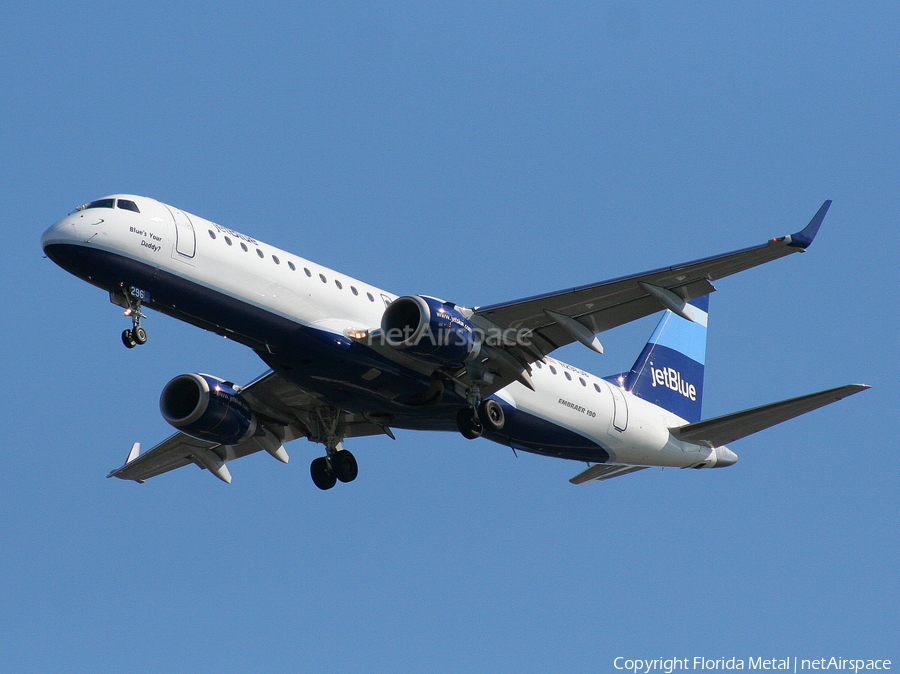 JetBlue Airways Embraer ERJ-190AR (ERJ-190-100IGW) (N296JB) | Photo 328637