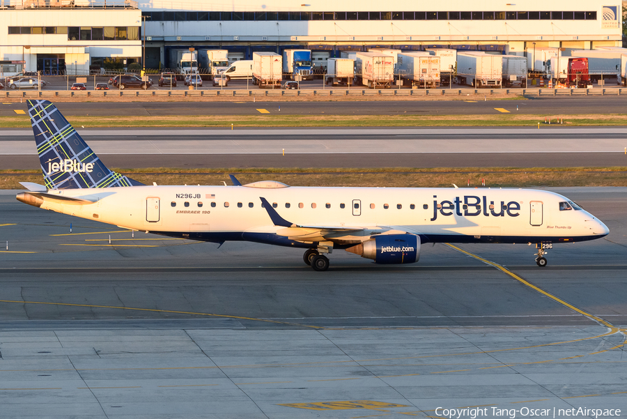 JetBlue Airways Embraer ERJ-190AR (ERJ-190-100IGW) (N296JB) | Photo 488834