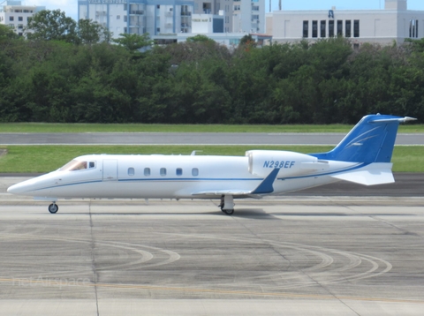 (Private) Bombardier Learjet 60 (N298EF) at  San Juan - Luis Munoz Marin International, Puerto Rico