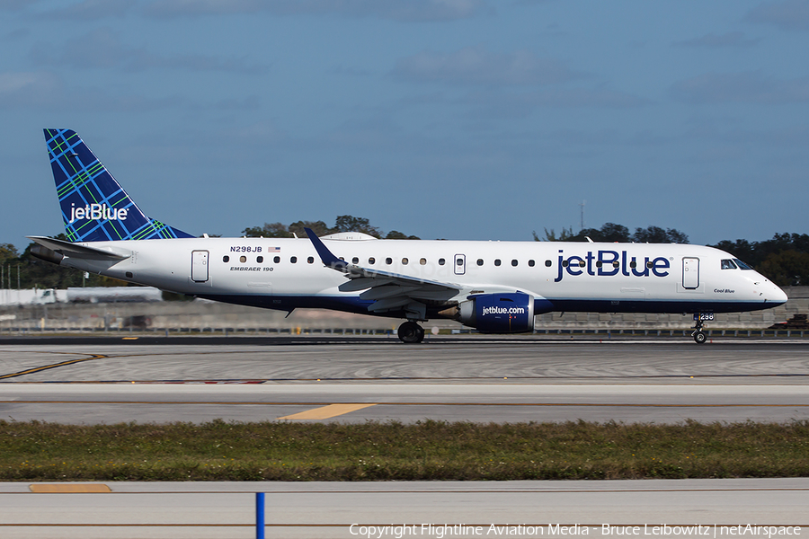 JetBlue Airways Embraer ERJ-190AR (ERJ-190-100IGW) (N298JB) | Photo 156333