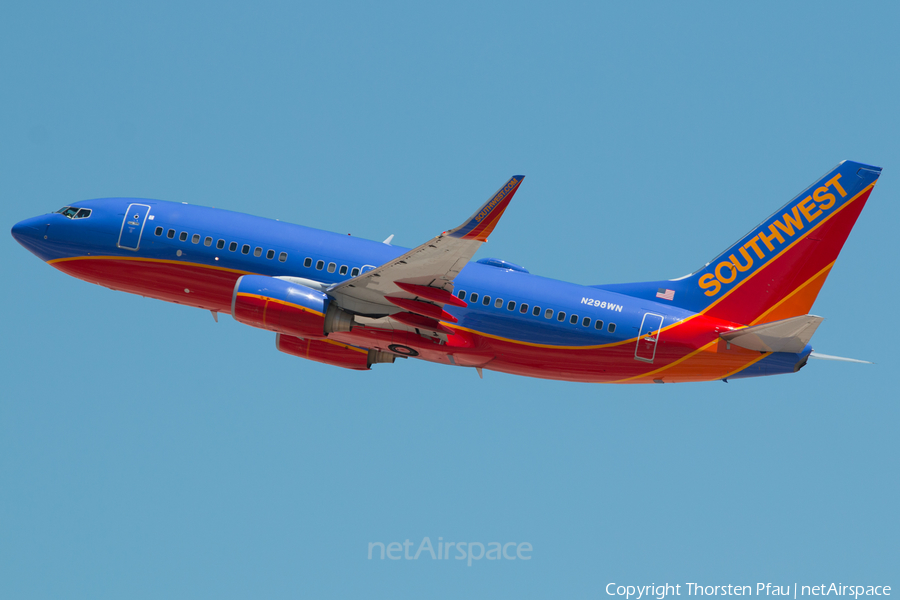 Southwest Airlines Boeing 737-7H4 (N298WN) | Photo 63719