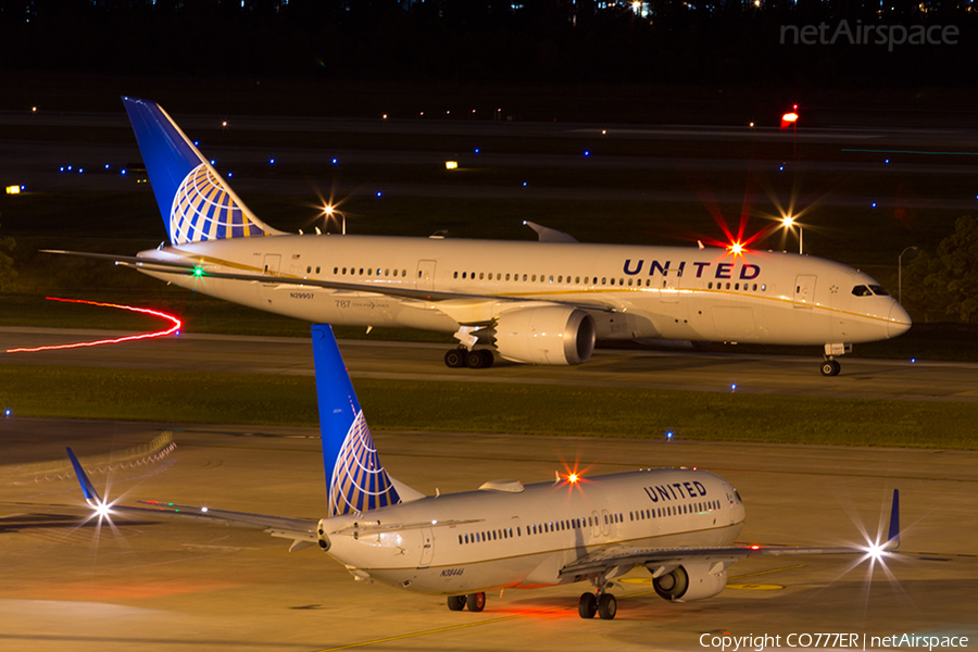 United Airlines Boeing 787-8 Dreamliner (N29907) | Photo 53803