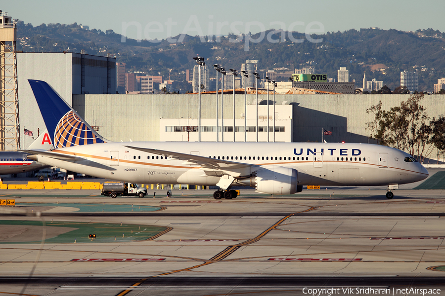United Airlines Boeing 787-8 Dreamliner (N29907) | Photo 64180