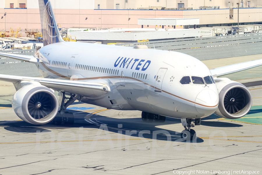 United Airlines Boeing 787-8 Dreamliner (N29907) | Photo 426822