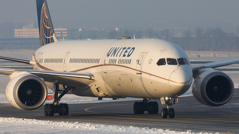 United Airlines Boeing 787-9 Dreamliner (N29961) at  Frankfurt am Main, Germany