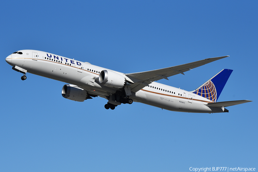 United Airlines Boeing 787-9 Dreamliner (N29971) | Photo 416611