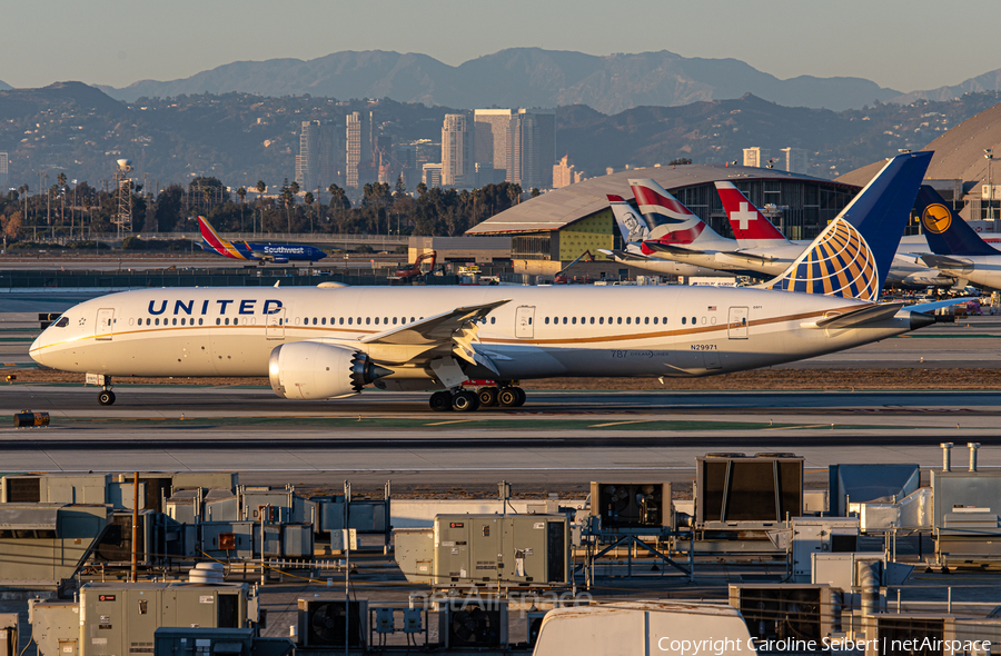 United Airlines Boeing 787-9 Dreamliner (N29971) | Photo 418589