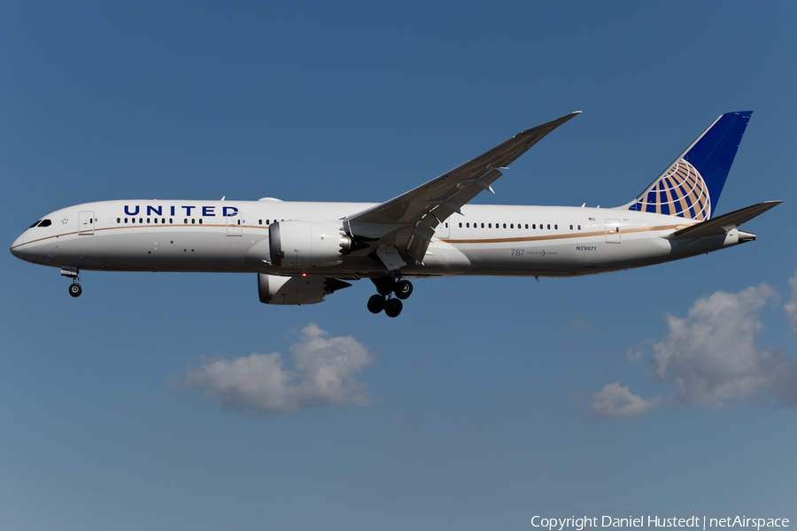United Airlines Boeing 787-9 Dreamliner (N29971) | Photo 446871