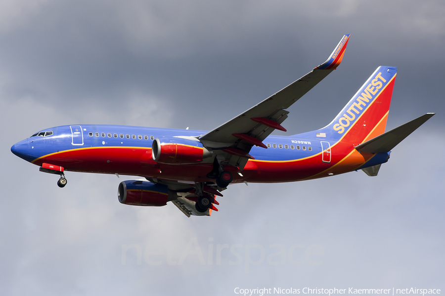 Southwest Airlines Boeing 737-7H4 (N299WN) | Photo 127122