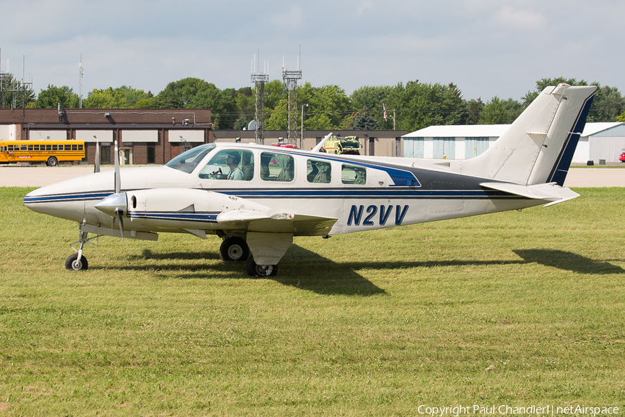 (Private) Beech 58TC Baron (N2VV) | Photo 187234