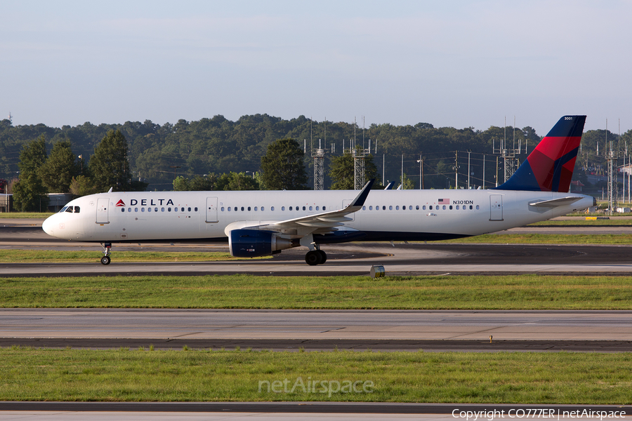 Delta Air Lines Airbus A321-211 (N301DN) | Photo 115674