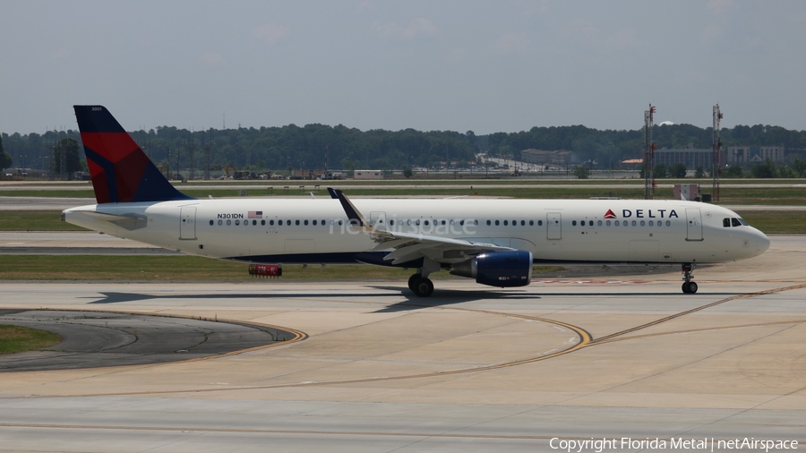 Delta Air Lines Airbus A321-211 (N301DN) | Photo 578390