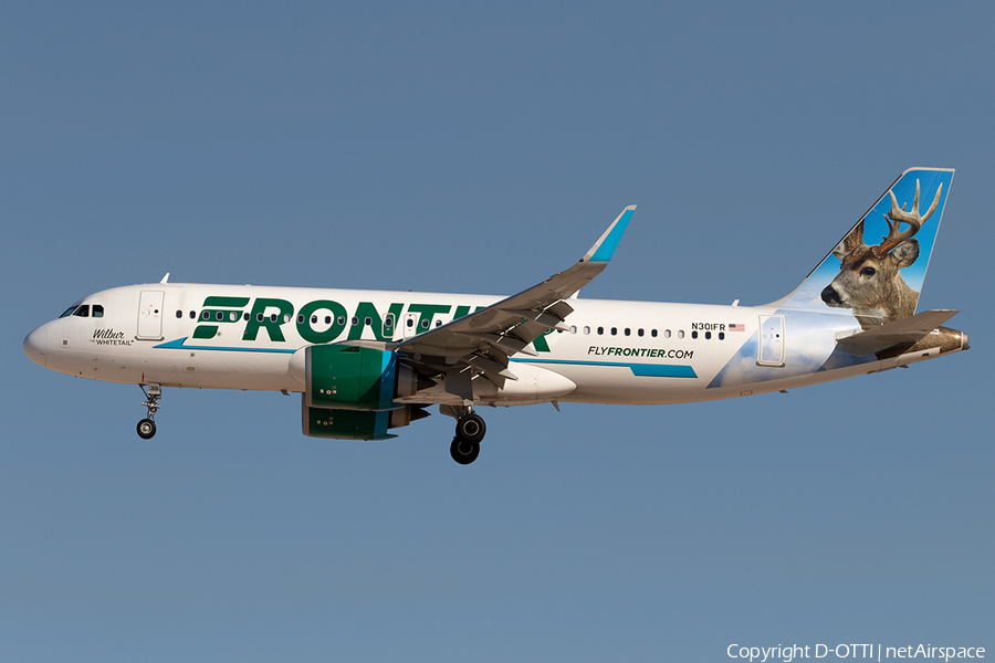 Frontier Airlines Airbus A320-251N (N301FR) | Photo 201139