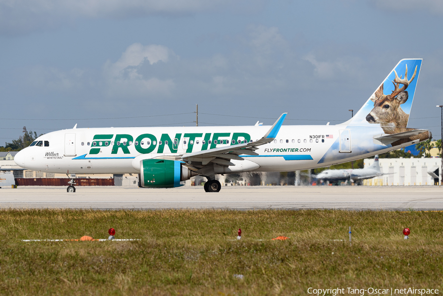 Frontier Airlines Airbus A320-251N (N301FR) | Photo 467049