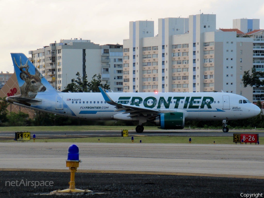 Frontier Airlines Airbus A320-251N (N301FR) | Photo 201551