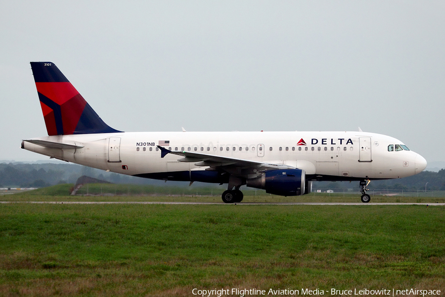 Delta Air Lines Airbus A319-114 (N301NB) | Photo 92627