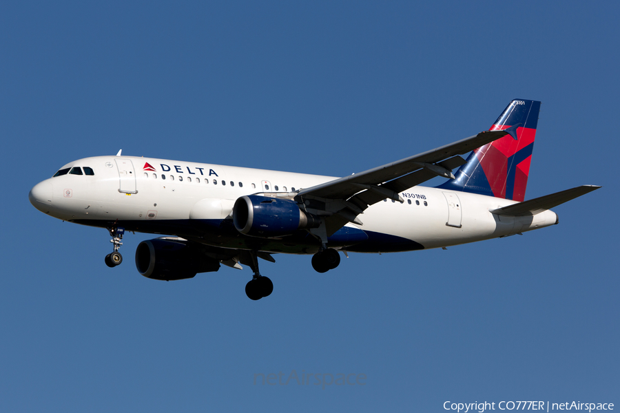 Delta Air Lines Airbus A319-114 (N301NB) | Photo 18753