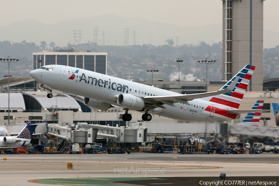 American Airlines Boeing 737-823 (N301PA) | Photo 417191