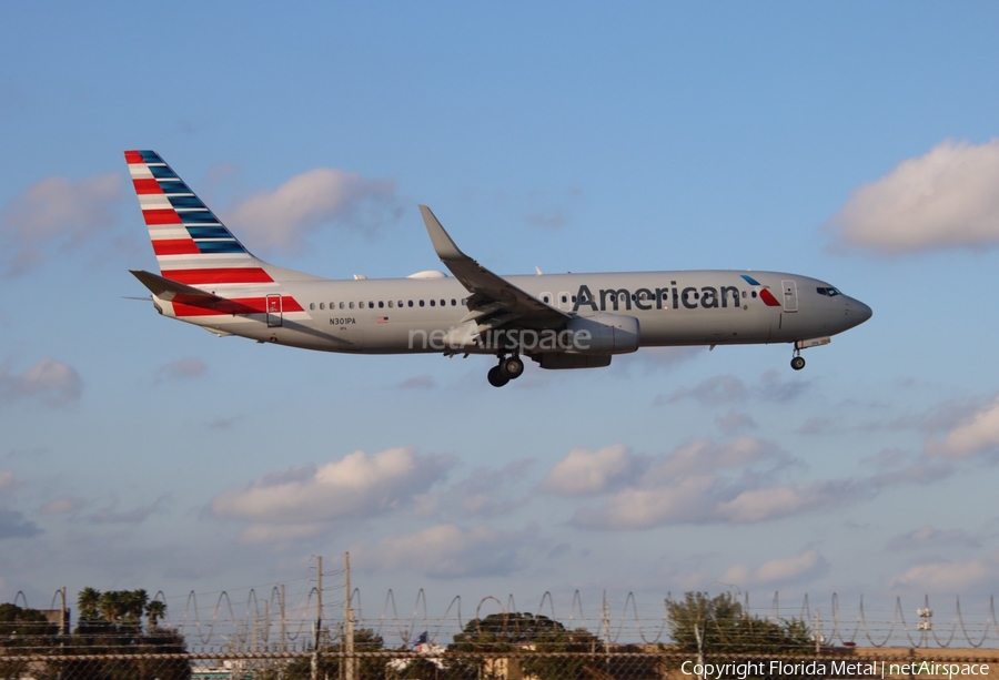 American Airlines Boeing 737-823 (N301PA) | Photo 661420