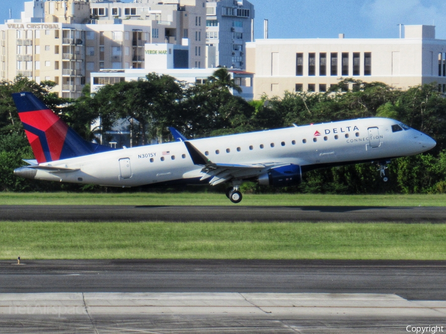 Delta Connection (SkyWest Airlines) Embraer ERJ-175LL (ERJ-170-200LL) (N301SY) | Photo 363880