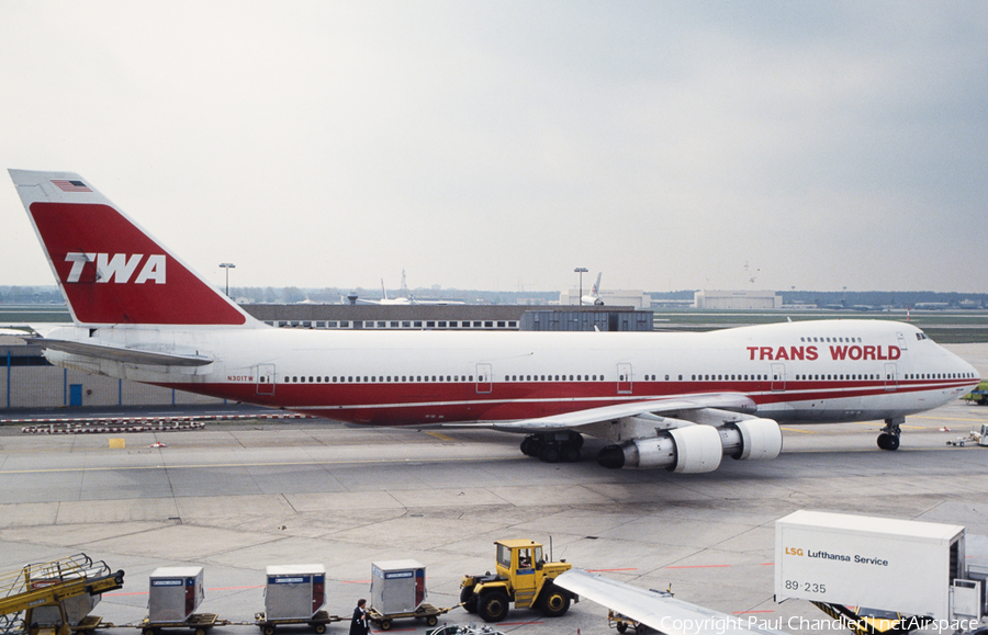 Trans World Airlines Boeing 747-282B (N301TW) | Photo 72743