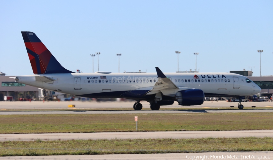 Delta Air Lines Airbus A220-300 (N302DU) | Photo 578404