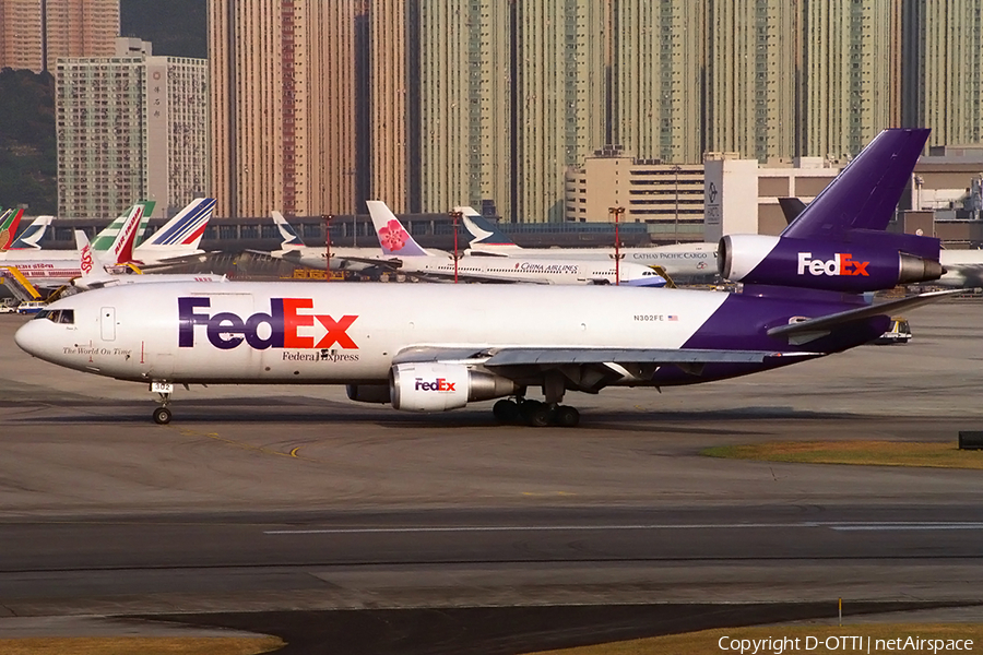 FedEx McDonnell Douglas MD-10-30F (N302FE) | Photo 168819