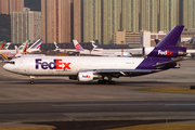 FedEx McDonnell Douglas MD-10-30F (N302FE) at  Hong Kong - Kai Tak International (closed), Hong Kong