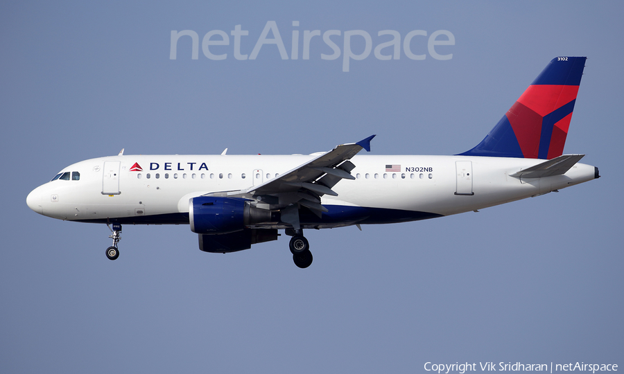 Delta Air Lines Airbus A319-114 (N302NB) | Photo 199041