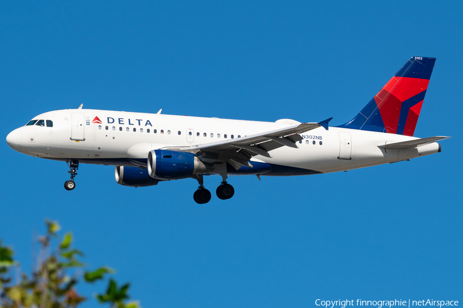 Delta Air Lines Airbus A319-114 (N302NB) | Photo 587398