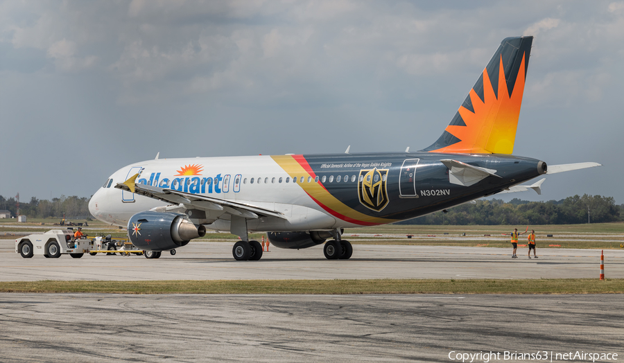 Allegiant Air Airbus A319-112 (N302NV) | Photo 473398