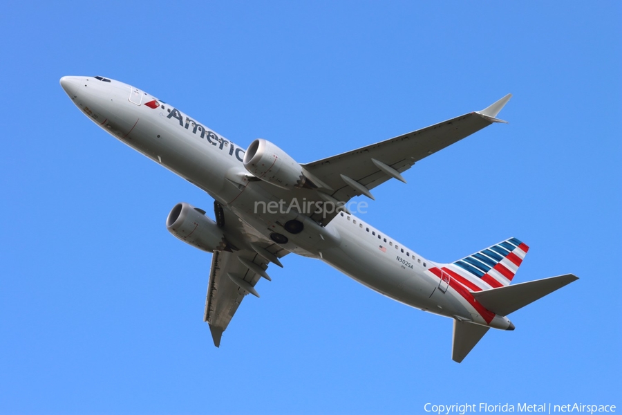 American Airlines Boeing 737-8 MAX (N302SA) | Photo 482836