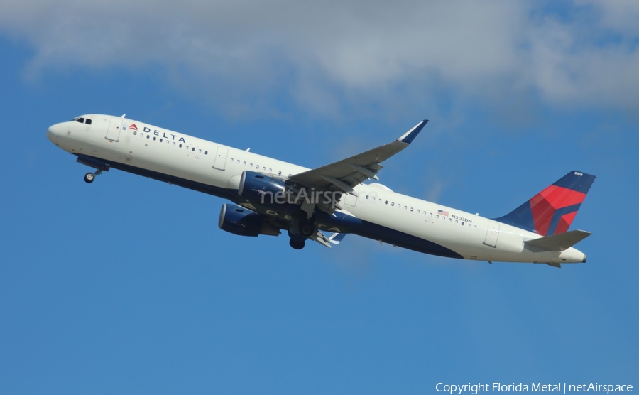 Delta Air Lines Airbus A321-211 (N303DN) | Photo 610588