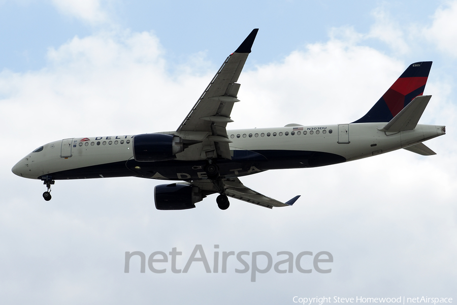Delta Air Lines Airbus A220-300 (N303DU) | Photo 674100