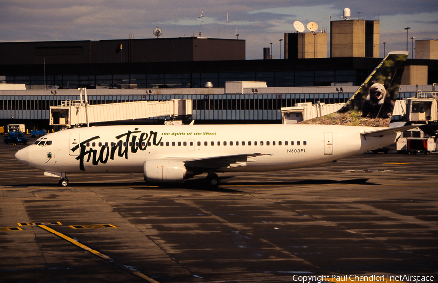 Frontier Airlines Boeing 737-3M8 (N303FL) | Photo 72540