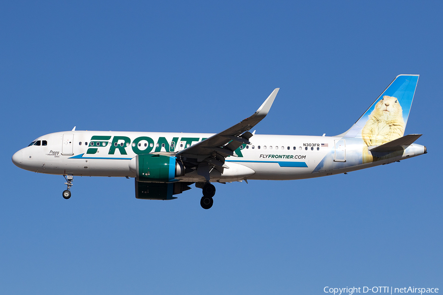 Frontier Airlines Airbus A320-251N (N303FR) | Photo 547083