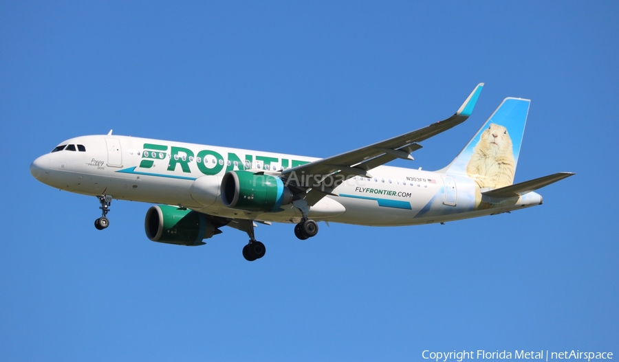 Frontier Airlines Airbus A320-251N (N303FR) | Photo 610589