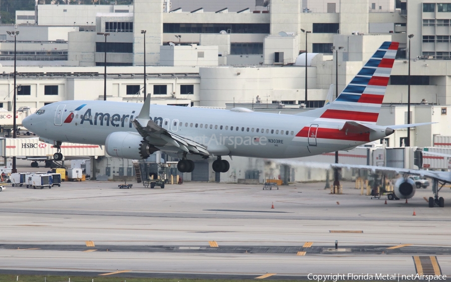 American Airlines Boeing 737-8 MAX (N303RE) | Photo 578417